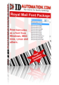 Royal Mail & Australian Post Fonts
