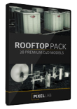 The Pixel Lab 3D Rooftop Pack