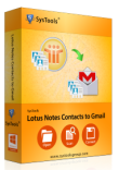 SysTools Lotus Notes Contacts to GMAIL SysTools Lotus Notes Contacts to GMAIL