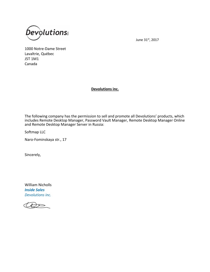 Devolutions