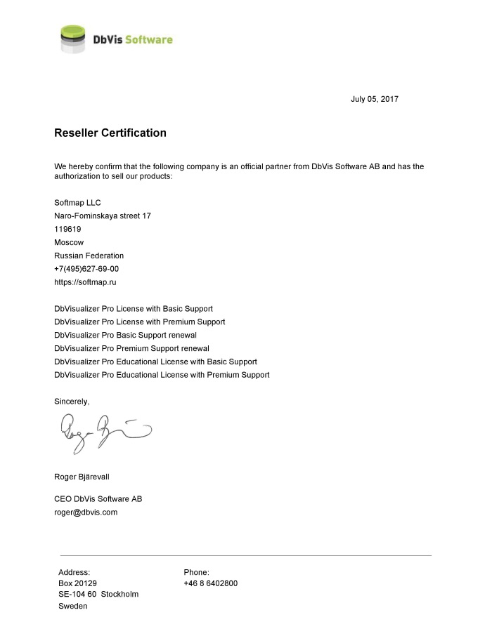 DbVis Software
